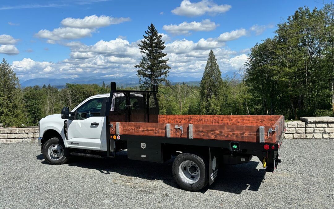Custom Flatbed with 2 Post Rack for Kendall Ford