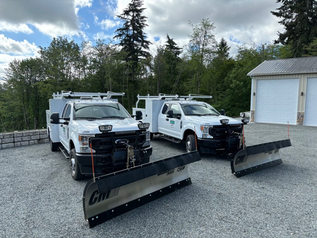 Snow Dogg Snowplows for Snohomish County PUD