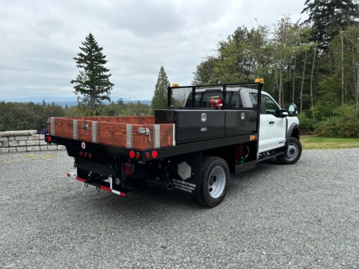 Custom 5th Wheel Flatbed for City of Everett