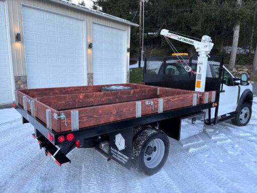 City of Marysville Split Deck Dump with Crane